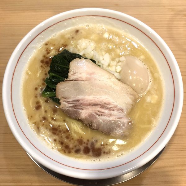 「【限定C】鶏白湯￥800＋味玉￥100」@中華そば すばる食堂の写真