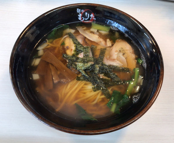 「煮干しラーメン（700円）」@麺や もりたの写真