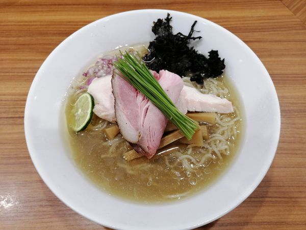 「氷見カマスと伊吹いりこの冷やしそば950円」@中華そば 西川の写真