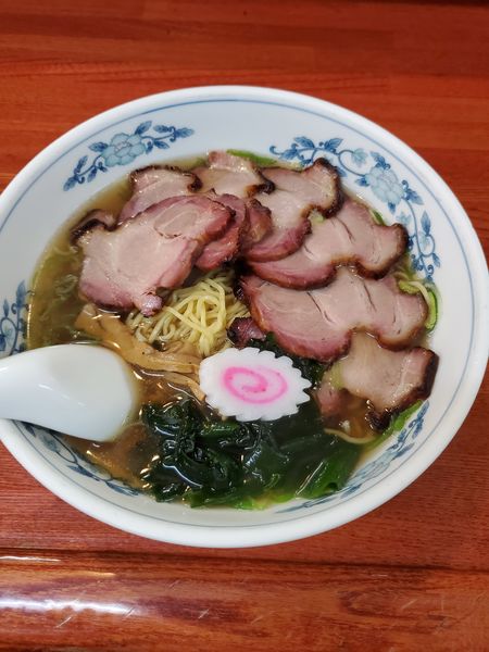 「木炭焼ちゃーしゅうめん」@福来成の写真