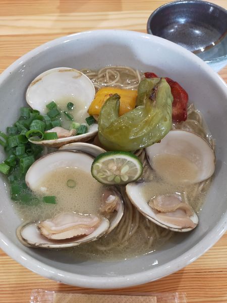 「はまぐり塩そば」@幻のタンポポ 寳登山参道本店の写真