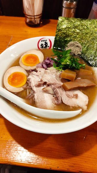 「煮干しラーメン」@中華そば 座座の写真