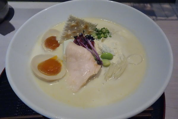 「【限定】枝豆とじゃが芋の冷ポタ麺」@仙臺らーめん 味噌 三礎の写真