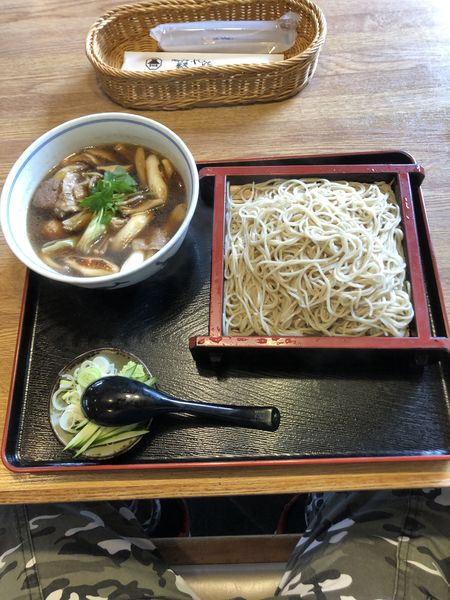 「鴨せいろ」@かやぶき蕎麦やぶの写真