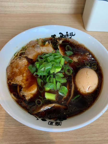 「中華そば（並）＋味付煮卵」@麺屋 丈六 キーノ和歌山店の写真