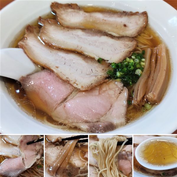 「醤油チャーシュー麺　1000円」@中華そば 七麺鳥の写真