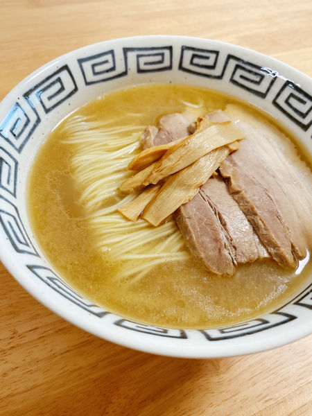 「しおラーメン」@徳川町 如水 本店の写真