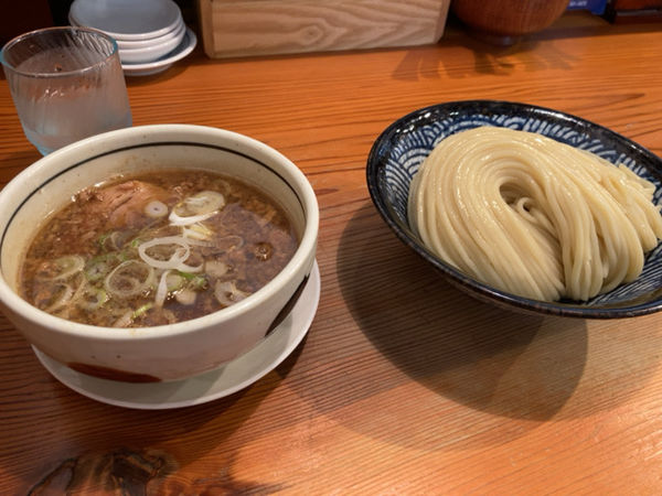 「つけ麺　醤油」@麺 一直の写真