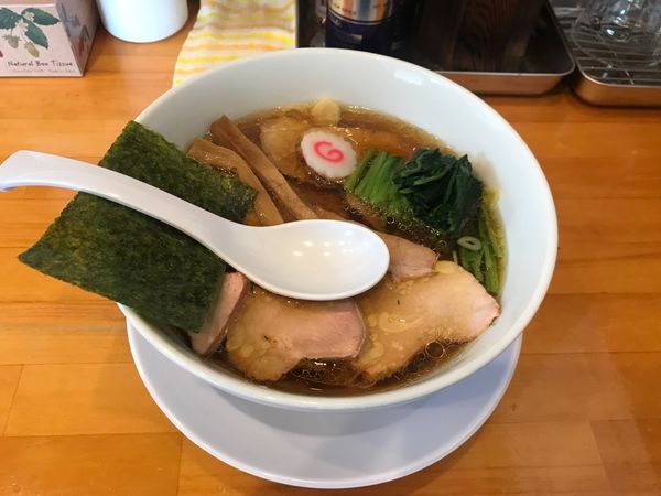 「チャーシュー中華そば」@白河手打中華そば 法隆の写真