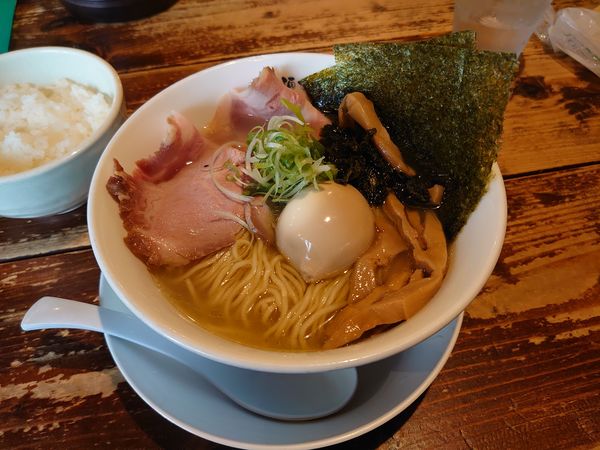 「特製蒼空磯塩」@麺づくり 蒼空 本店の写真