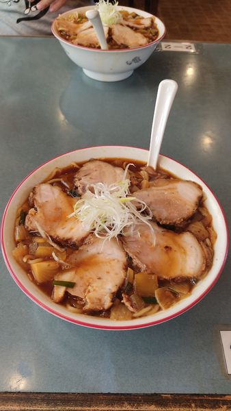 「アリランチャーシュー　大盛り」@八平の食堂の写真