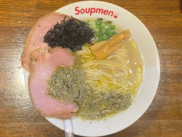 「牡蠣塩らぁ麺」@Soupmenの写真