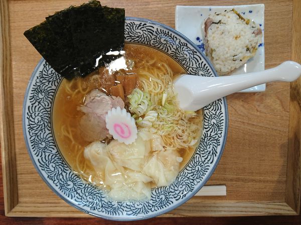 「無化調わんたんめん」@中華そば 水嶋の写真