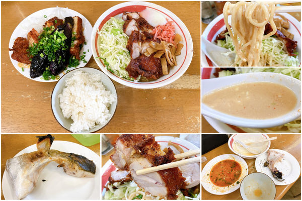 「【限定 葉月】ピリ辛胡麻タレ冷やし ドカンと唐揚げ乗せ(S)」@MENYA 食い味の道有楽の写真