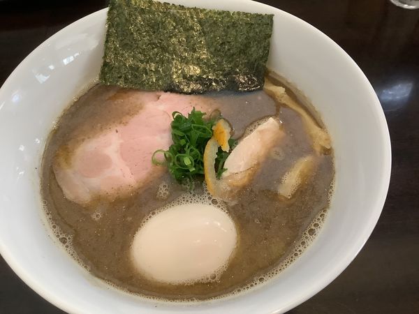 「味玉煮干そば　1000円」@中華そば 馨の写真