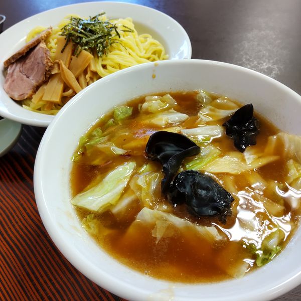 「じゃんじゃん軒 特製つけめん(¥850)」@じゃんじゃん軒の写真