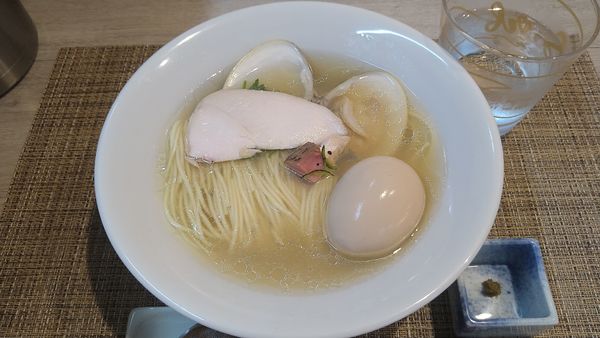 「味玉地蛤中華そば(塩)¥980-」@LOKAHiの写真