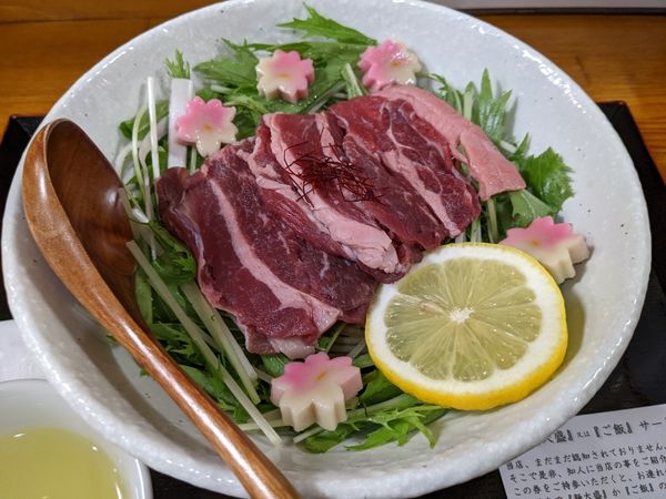 「満開さくら麺」@麺処 さくら庵の写真