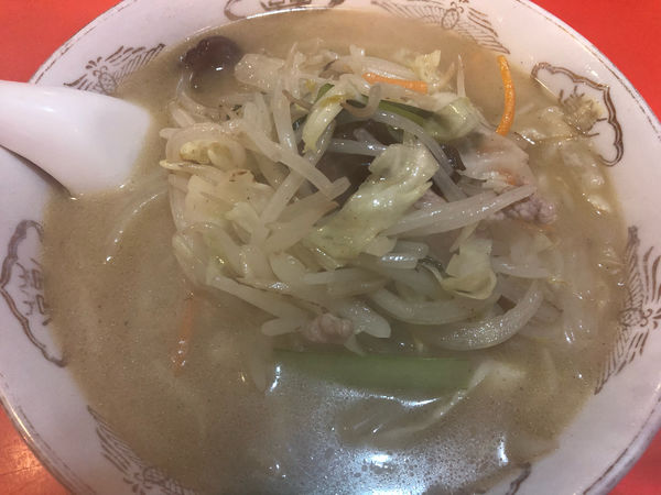 「モヤシタンメン　720円」@中華料理 白龍の写真