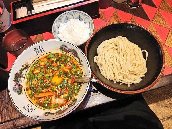 「スタミナダイブ、白めし」@オールドラーメンショップ 逆流の写真