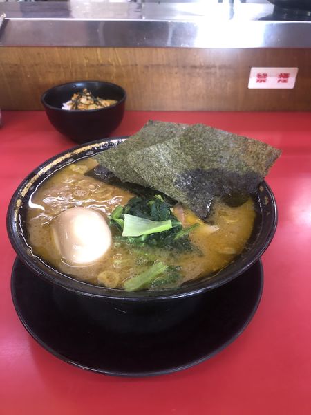 「チャーシュー麺＋味玉」@上越家の写真