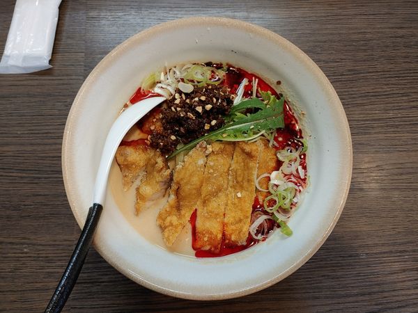 「冷やしパイコー担々麺」@麺家 あべの 神宮前の写真