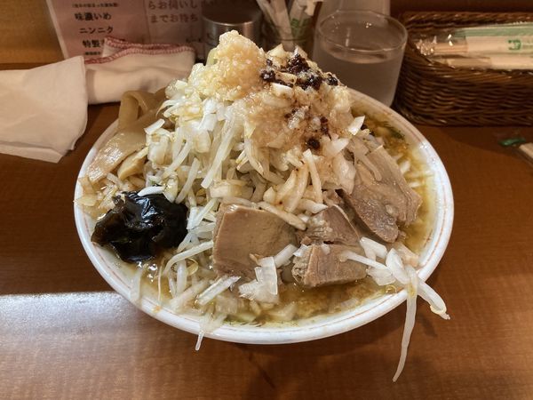 「特性味噌ラーメン　全増し」@らーめん ぽっぽっ屋 水道橋店の写真