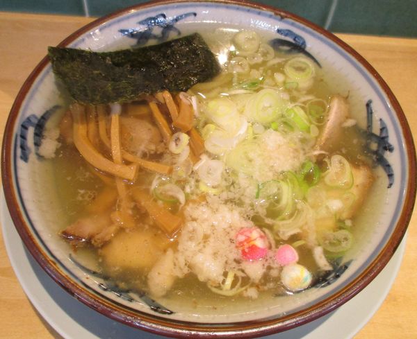 「中華そば（背脂少々）850円」@はるちゃんラーメンの写真