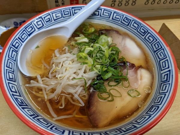 「ラーメン(Aセット)」@淡水軒の写真