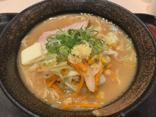 「味噌ラーメン」@蔵出し味噌らーめん 真剣勝負の写真