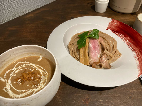 「鴨つけそば「並」¥950」@麺麓 烏丸御池店の写真