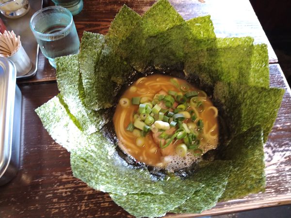 「横浜らーめん 並 のり」@横濱家系らーめん 千種家の写真