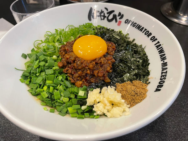 「台湾まぜそば チーズ」@元祖台湾まぜそば はなび 天神大名店の写真