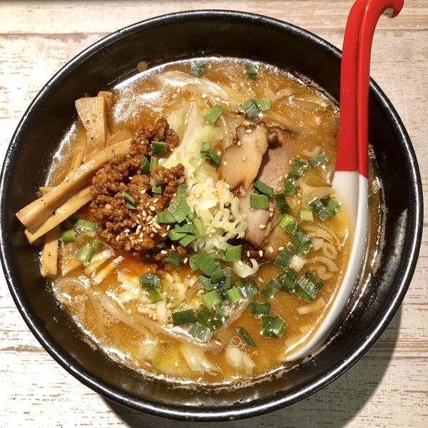 「【限定D】焦がし味噌らーめん ￥900」@麺屋 誉の写真