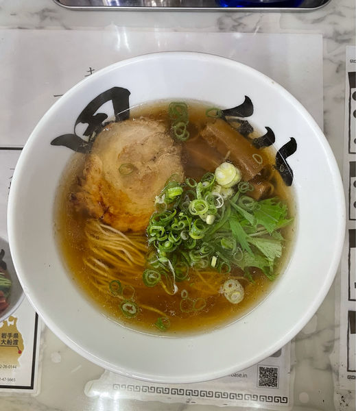 「秋刀魚だしラーメン 醤油」@秋刀魚だし 黒船の写真