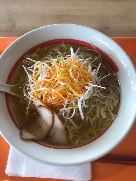 「ねぎらーめん（塩）（大盛）」@幸楽苑 レイクウォーク岡谷店の写真