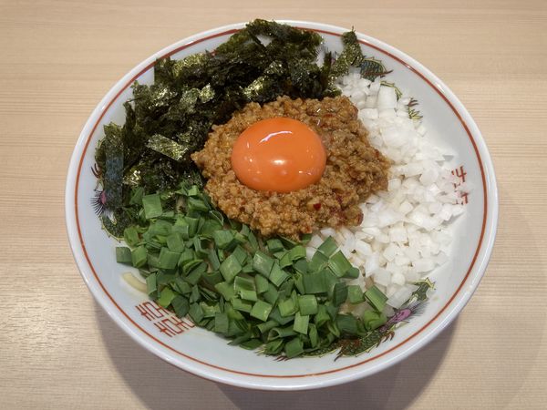 「坦々まぜそば」@キング製麺の写真