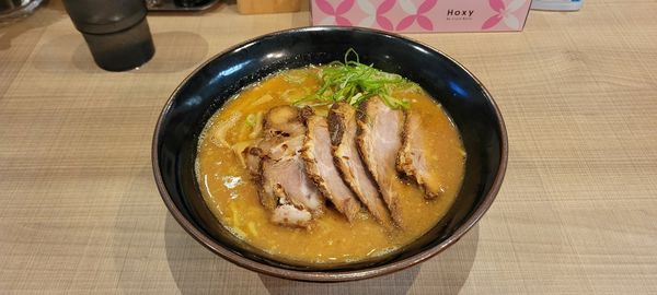 「味噌チャーシュー大盛」@さっぽろラーメン 桑名 東京常盤台店の写真
