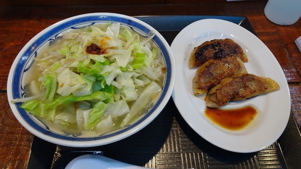 「たんぎょうセット（1,200円）」@立川たんぎょう菜花の写真