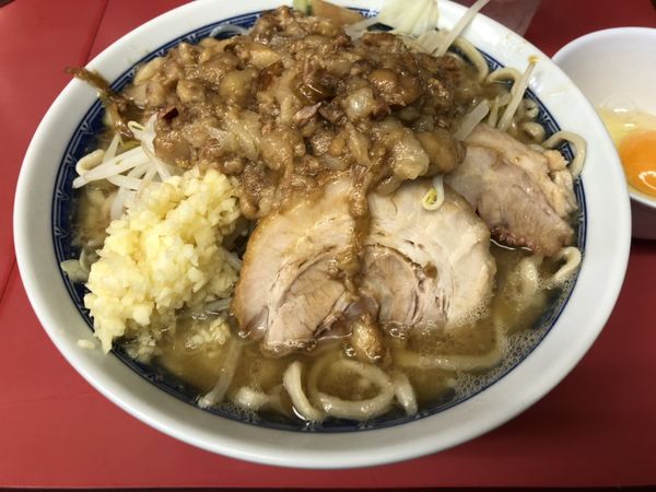 「小ラーメン ニンニク アブラ カラメ」@ラーメン二郎 桜台駅前店の写真