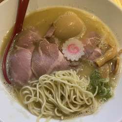 塩らぁ麺(鶏白湯)