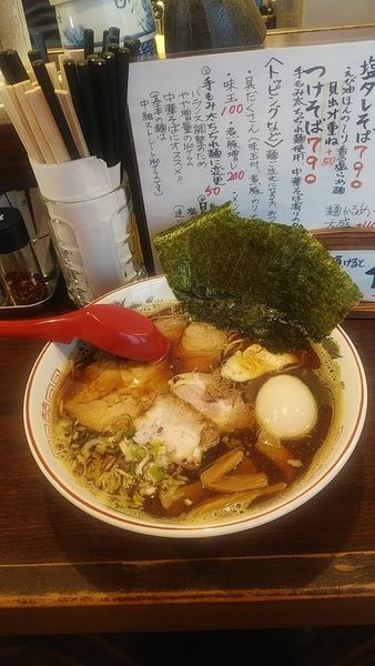 「たまり醤油　特製」@中華そば 東京ぐれっちの写真