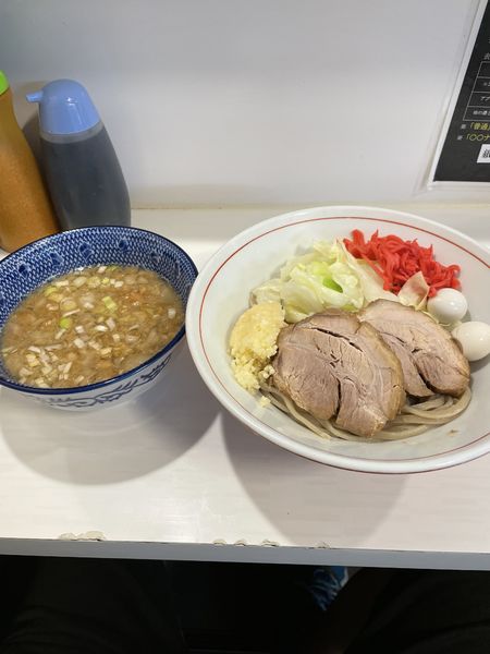 「つけ麺、麺量ミニ」@ハイパーファットンの写真