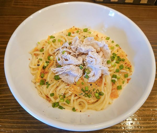 「キムチクリーム【期間限定】」@らぁ麺や 百代の写真