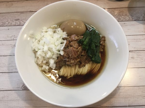 「いりこそば 700円」@世田谷中華そば 祖師谷七丁目食堂の写真