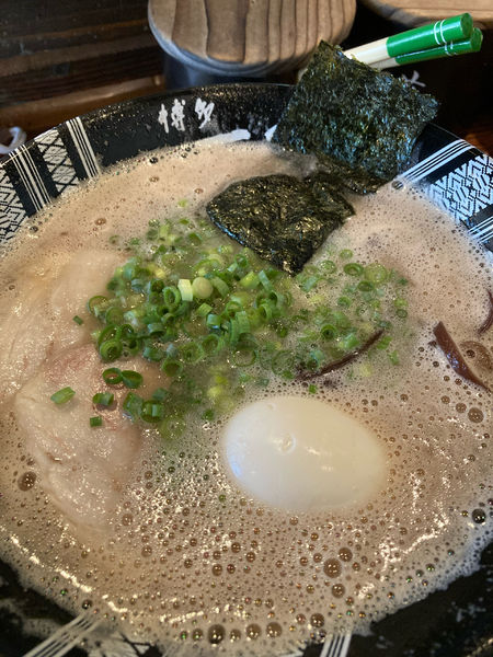 「味玉ラーメン」@博多一双 博多駅東本店の写真