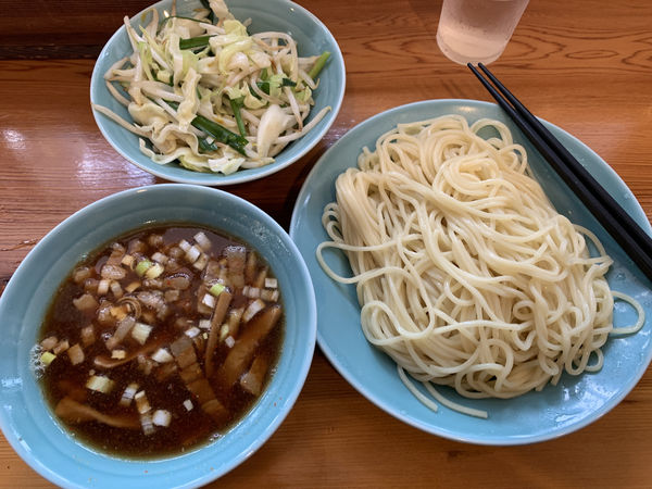 「つけそば並700+野菜100=800円」@つけそば 麺吉の写真