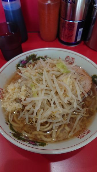 「小ラーメン（ニンニク）」@ラーメン二郎 千葉店の写真