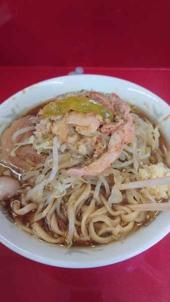 「小ラーメン（ニンニク少なめ）」@ラーメン二郎 神田神保町店の写真