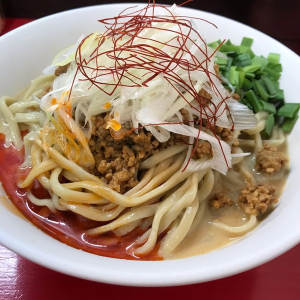 「冷製豆乳坦々麺（限定）」@鷹の目 大宮店の写真